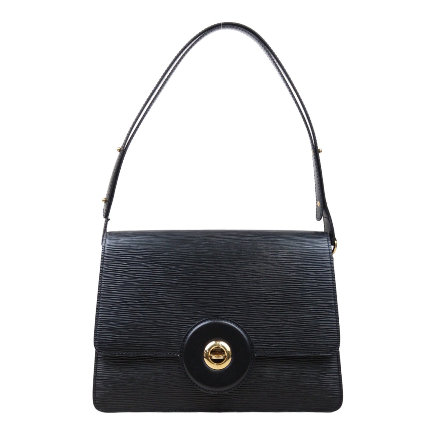 Rank AB｜ LV Epi Shoulder Bag Black｜24052321