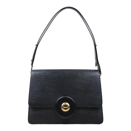 Rank AB｜ LV Epi Shoulder Bag Black｜24052321