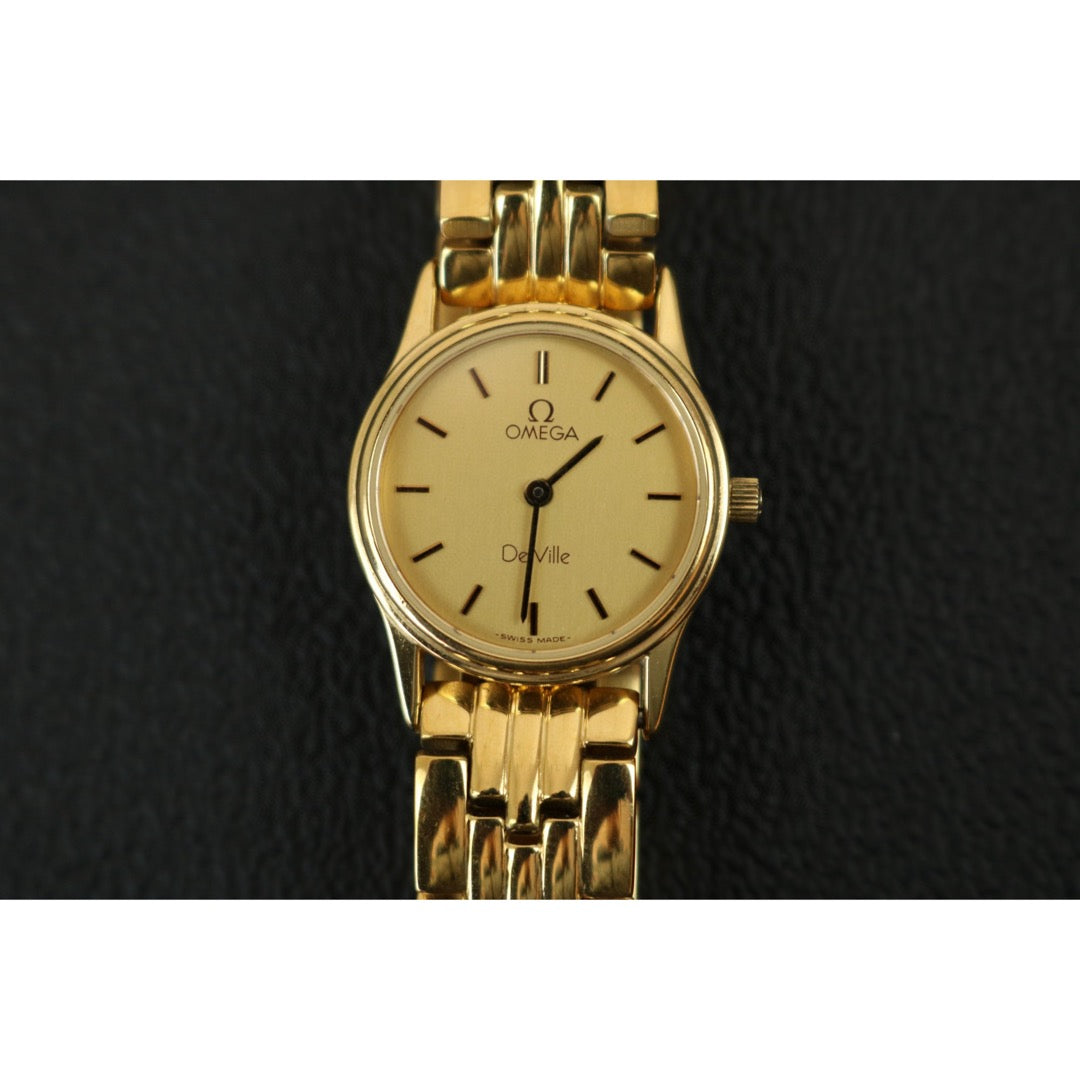 Good ( Rank AB)｜ OMEGA De Ville  18k Gold Plated Quartz Watch ｜X24121807