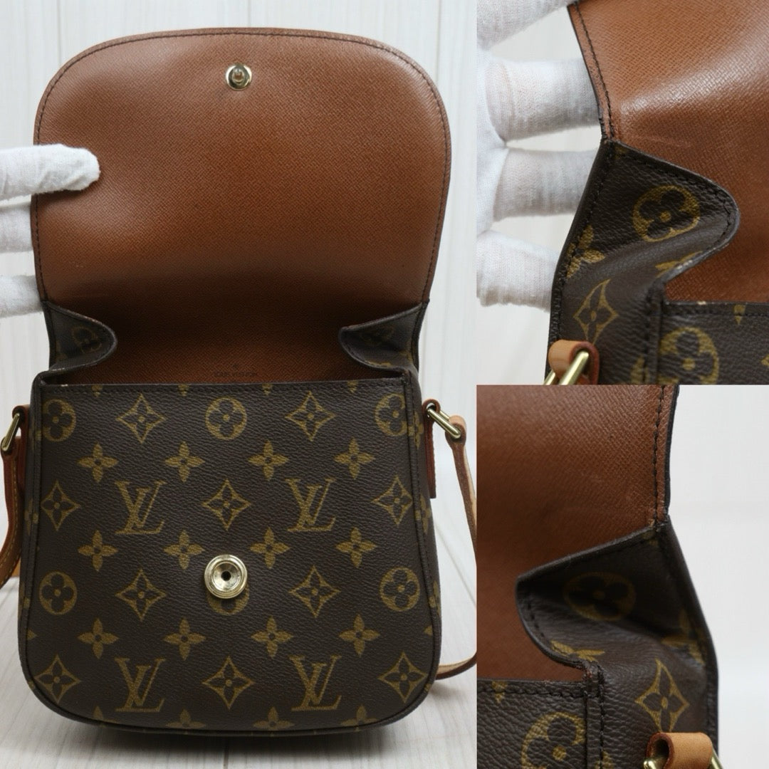 Include Entrupy Certificate of Authenticity｜Good ( Rank AB)｜ Louis Vuitton Monogram Saint Cloud MM Shoulder Bag ｜26062907