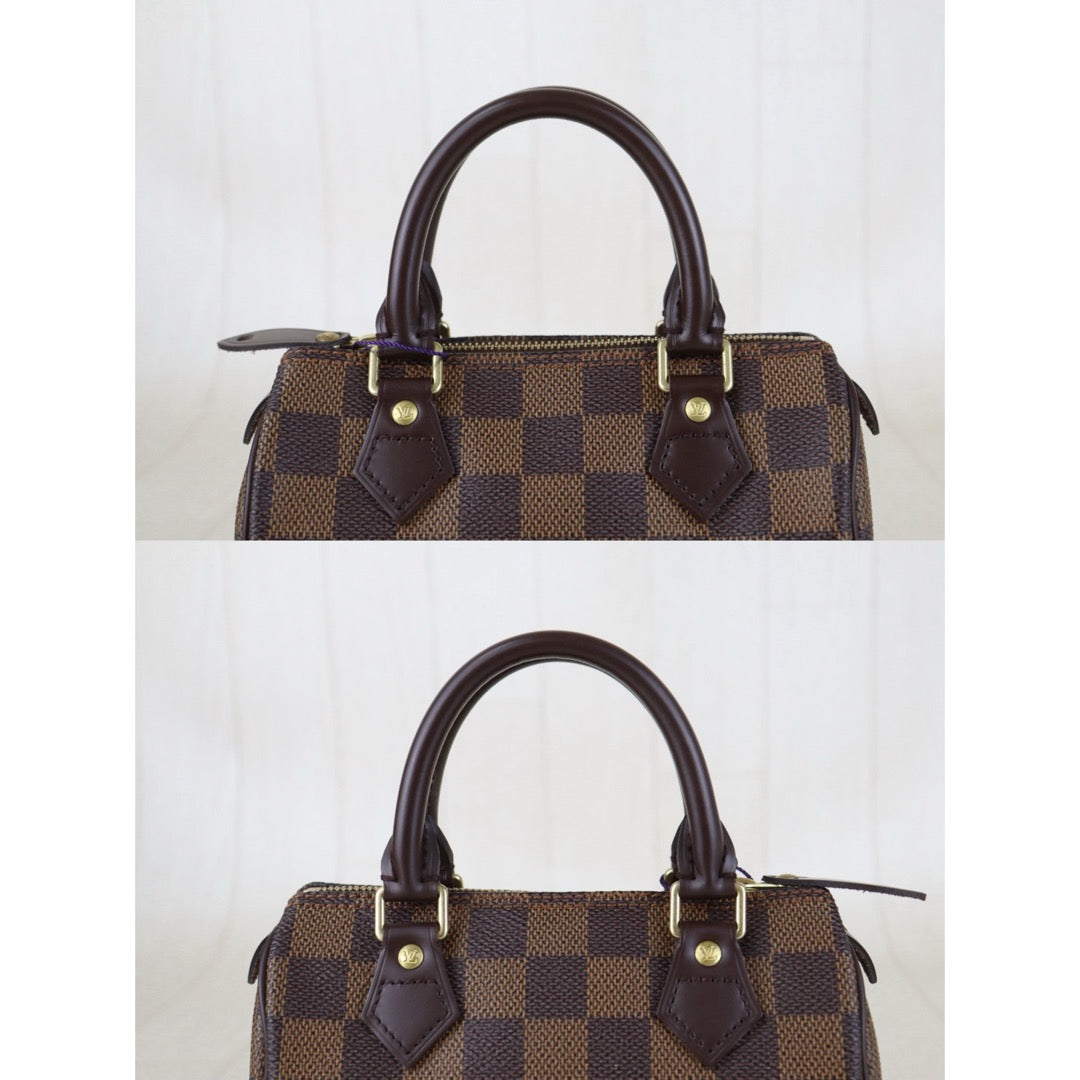 Include Entrupy Certificate of Authenticity｜Excellent（Rank SA） ｜ Louis Vuitton Damier Mini Speedy  Hand Bag｜H26100701
