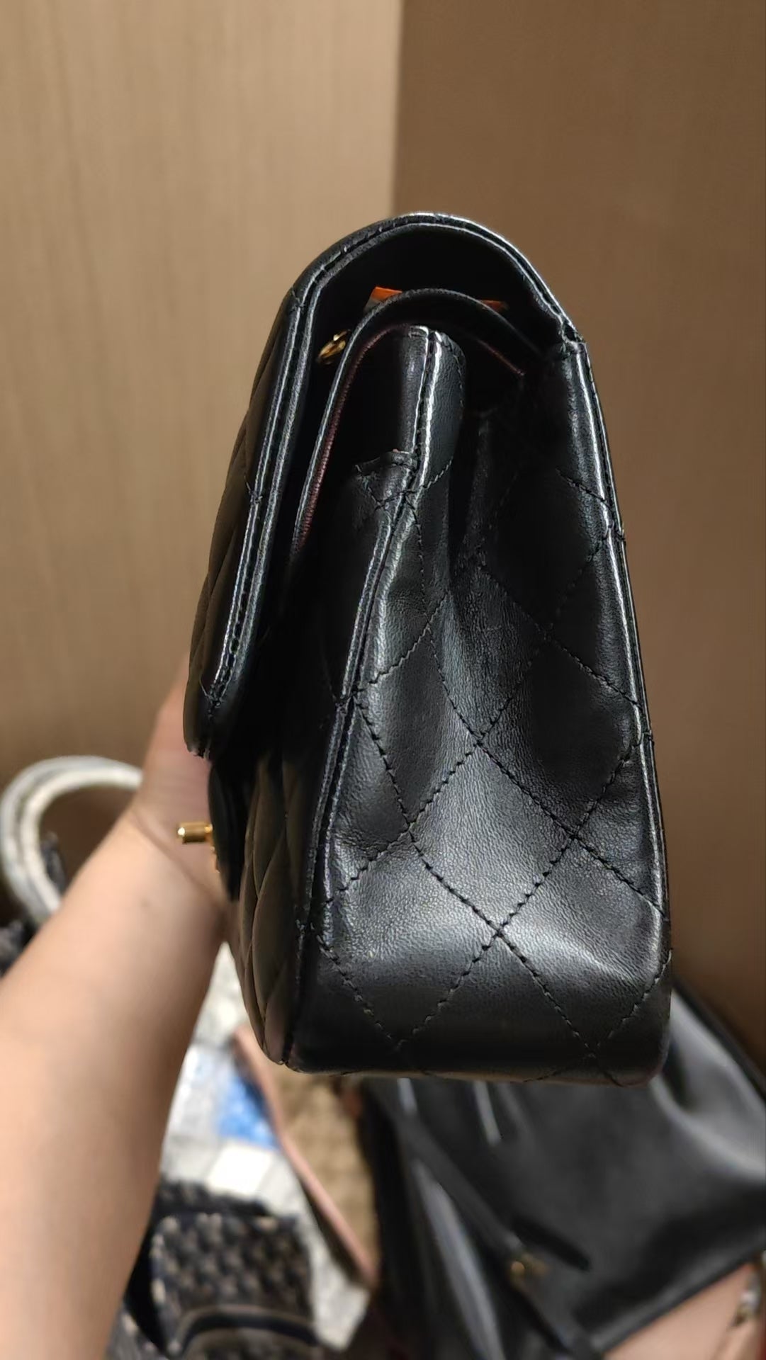 CHANEL Matrasse Double Flap 25 Shoulder Bag  Made In 2014