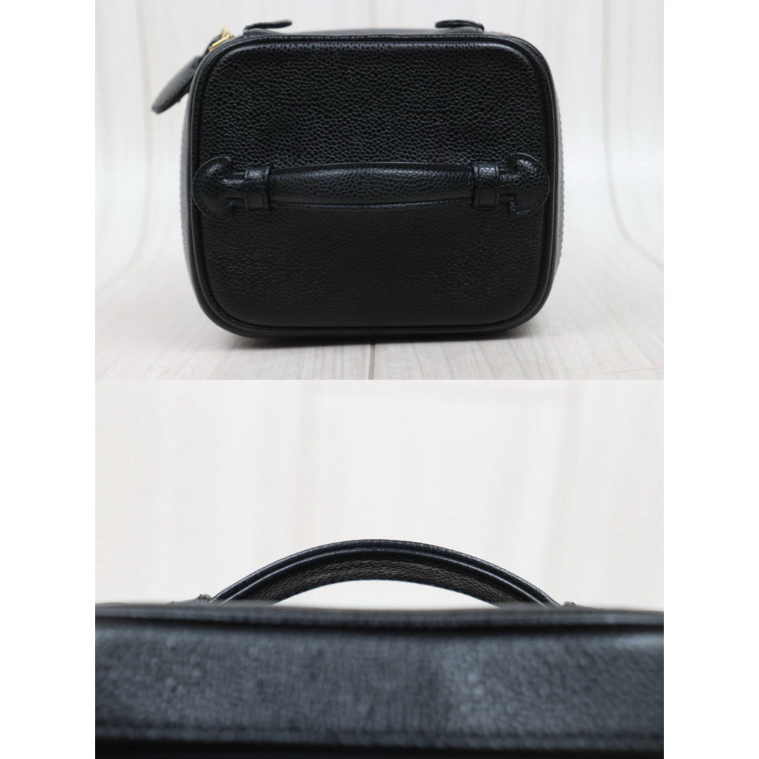 Very Good ( Rank A) ｜ CHANEL Caviar Skin Vanity Handbag  Made In 2000～2002Year ｜25103101
