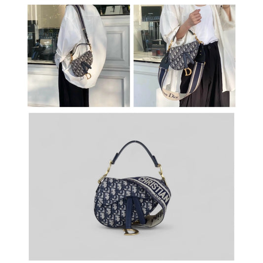 Very Good ( Rank A)｜Dior Trotter Saddle Shoulder Bag MIni｜S24102810