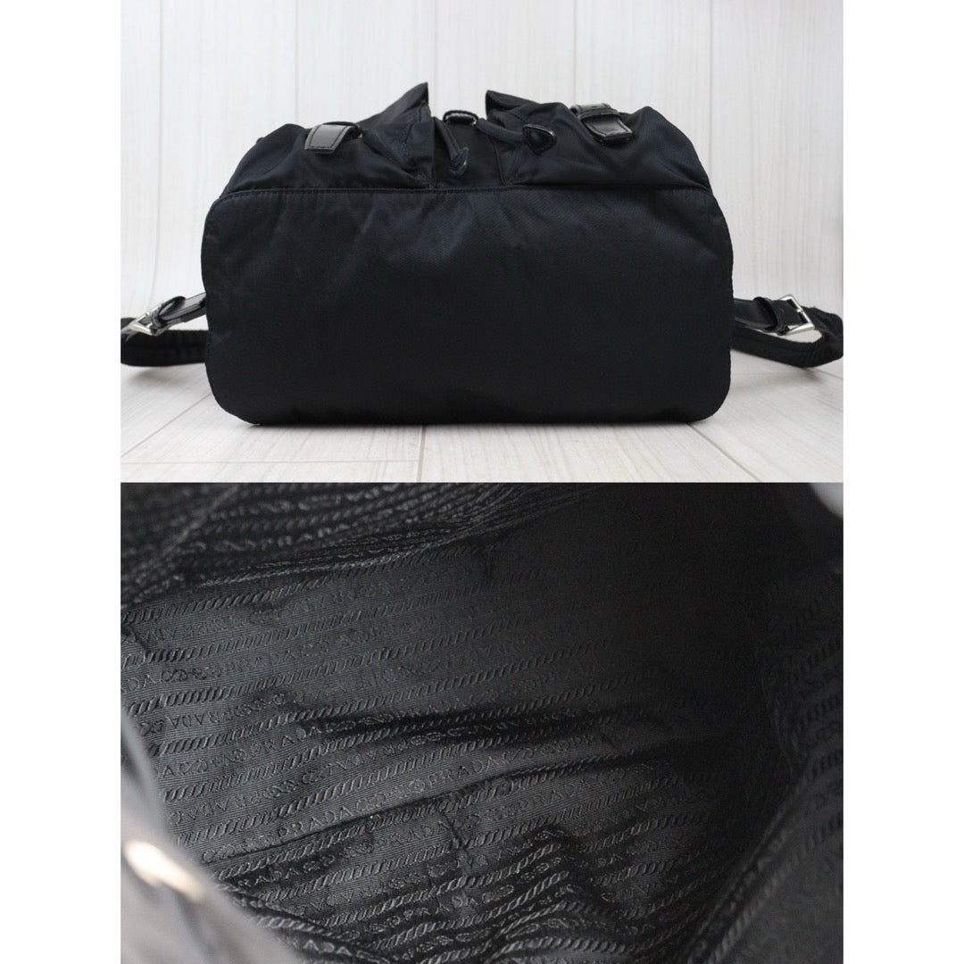 Rank AB｜Prada Nylon Backpack Medium Black｜V24071504