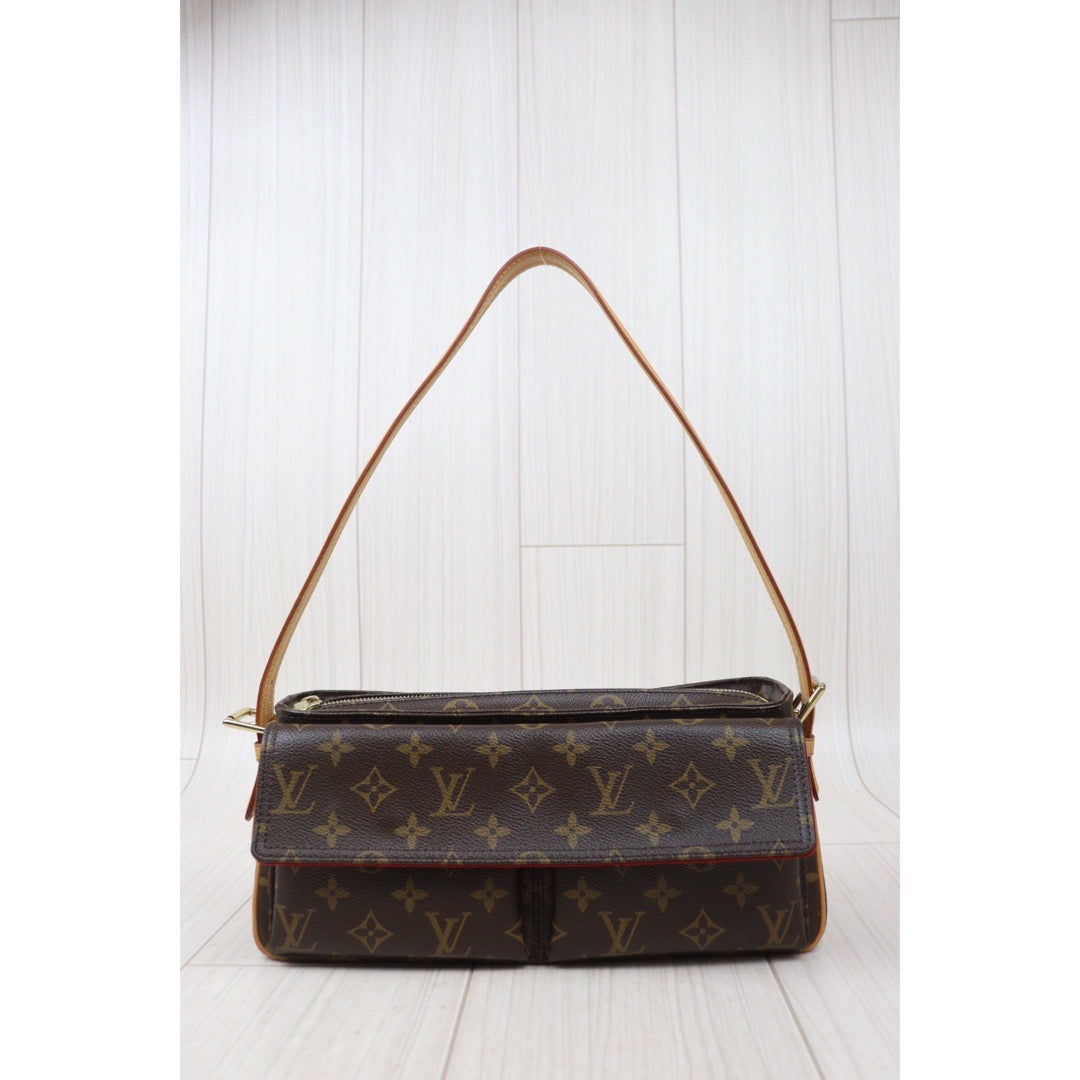 Rank A｜LV Monogram Viva Cite PM Shoulder Bag｜24041510