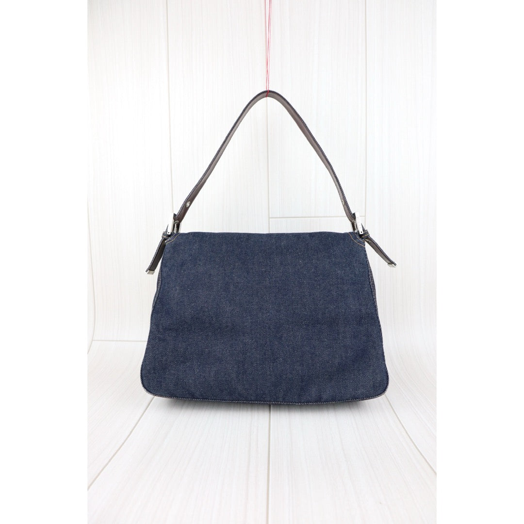 Good ( Rank AB)｜  FENDI Denim Baguette Shoulder Bag  ｜J25060505