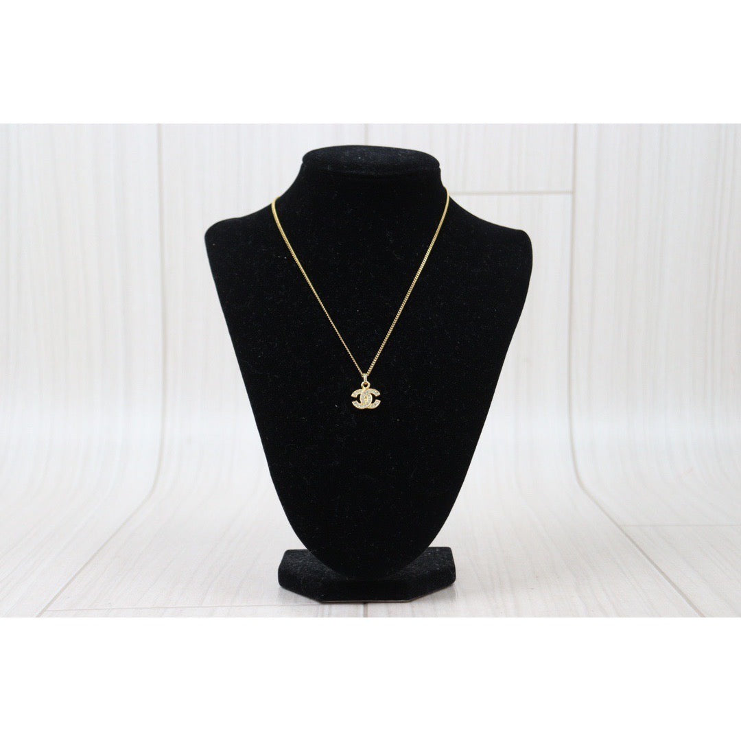 Rank A ｜CHANEL COCO Mark Diamond Necklace  ｜24050925