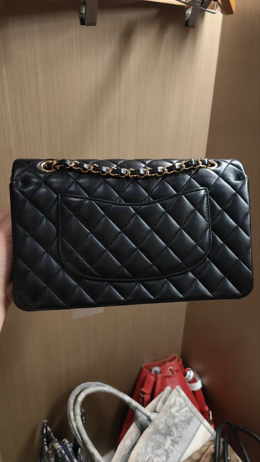 CHANEL Matrasse Double Flap 25 Shoulder Bag  Made In 2014