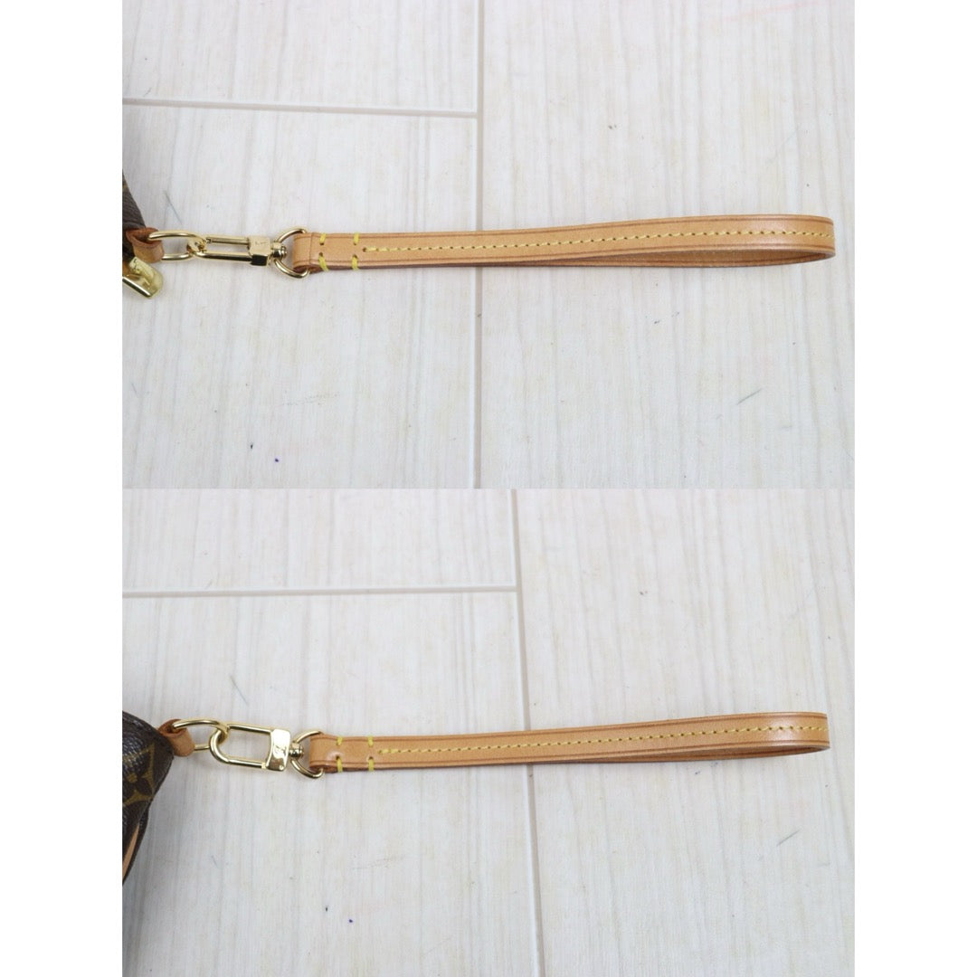 Include Entrupy Certificate of Authenticity｜Very Good ( Rank A)｜ Louis Vuitton Monogram Partition Pouch ｜26062606