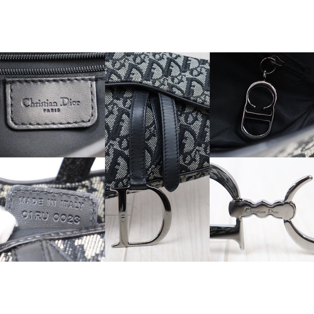 Very Good ( Rank A) ｜ Dior Trotter Saddle Bag Medium ｜S24052204