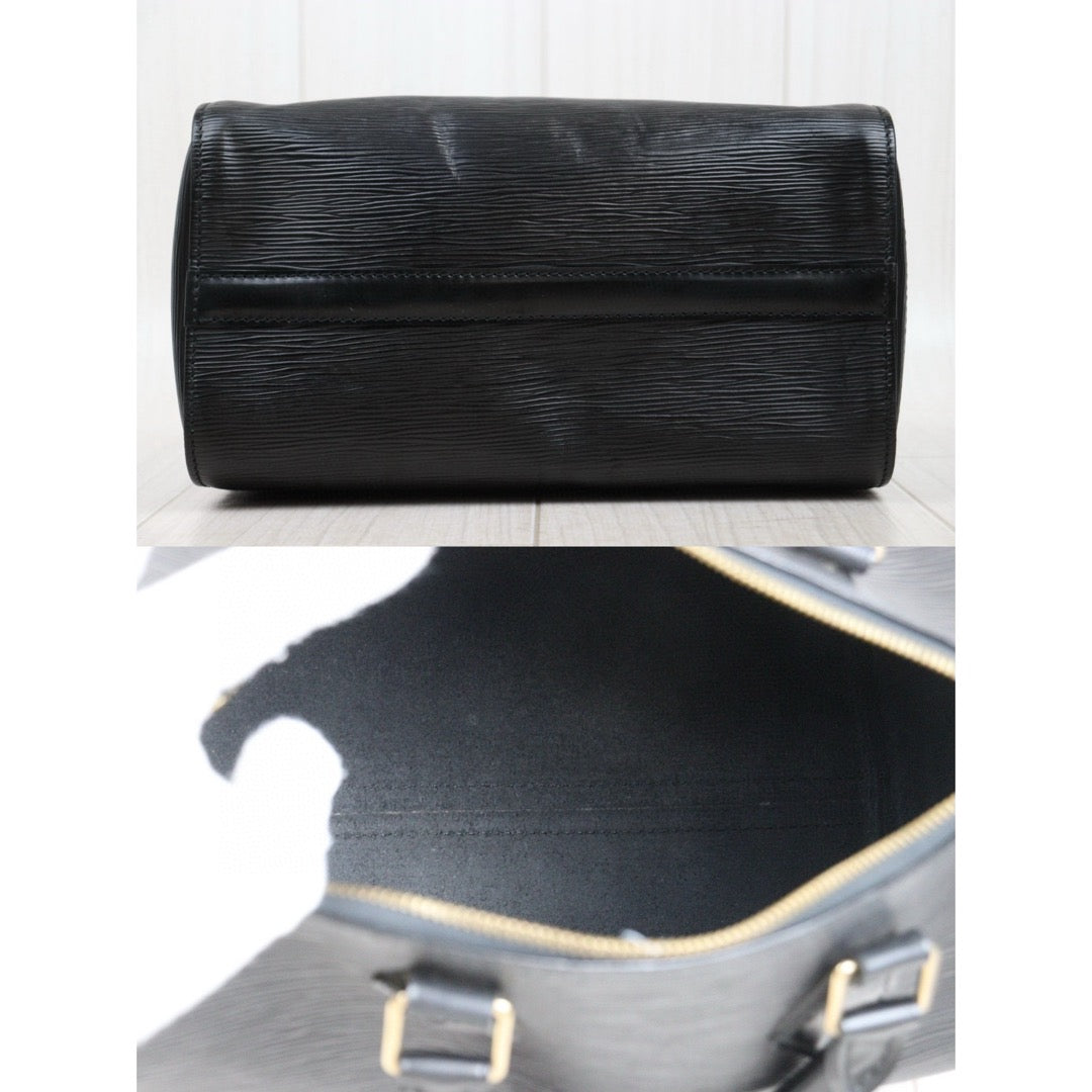 Good ( Rank AB)｜ LV Epi Speedy 25 Hand Bag Black｜25052110