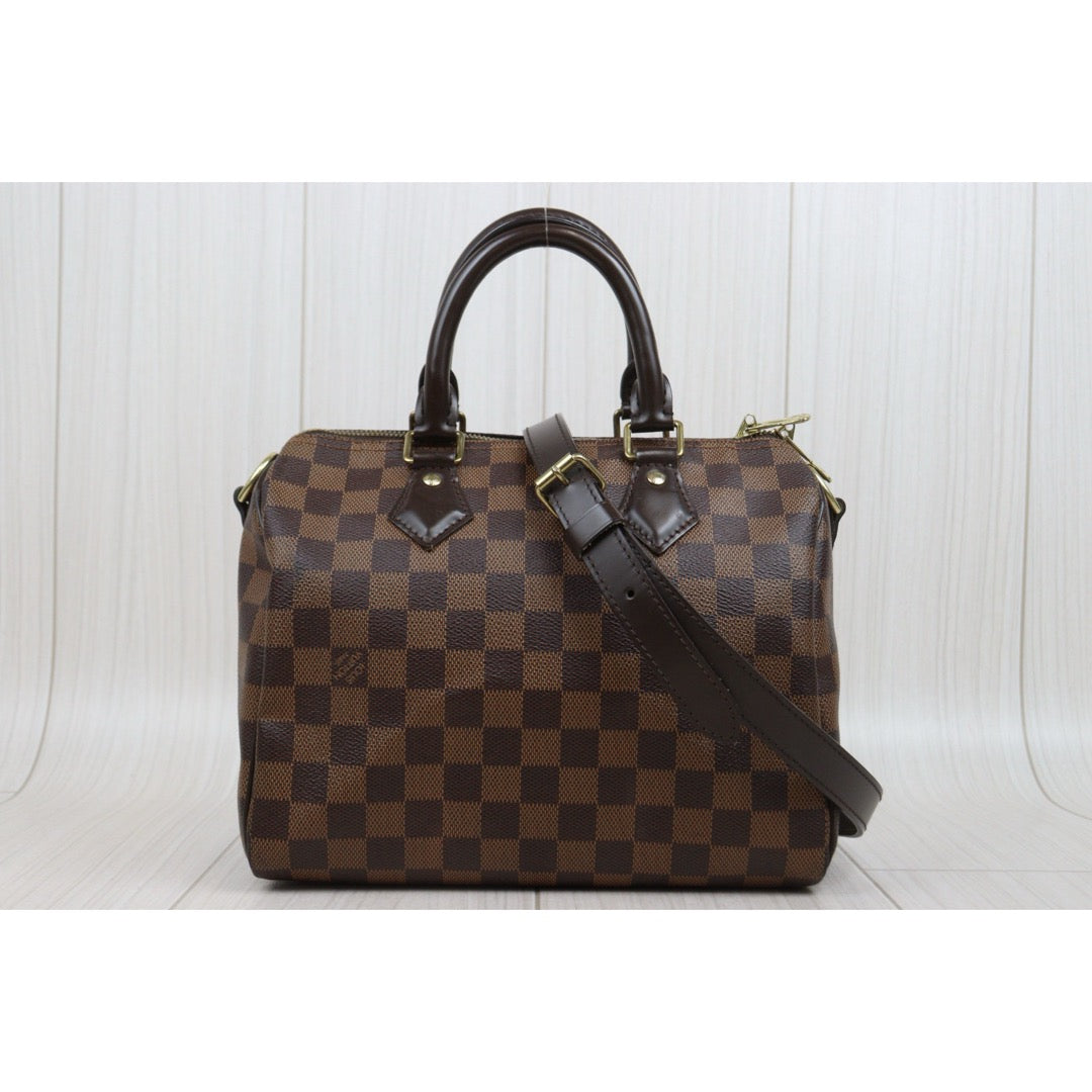 Very Good ( Rank A)｜ LV Damier Speedy 25 Hand Bag With Shoulder Strap｜S25112901