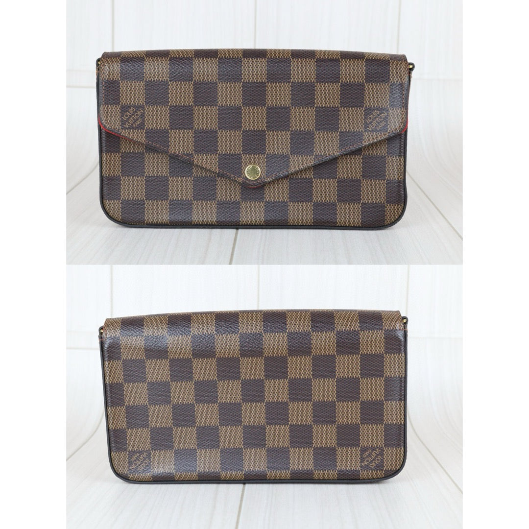 Very Good ( Rank A)｜LV Damier Pochette Felicie Shoulder Bag｜X24122202
