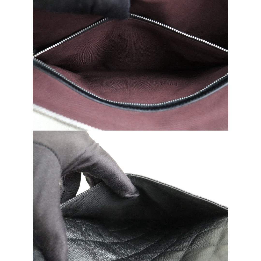 Very Good ( Rank A)｜ CHANEL Caviar Skin  Klassische Pochette Mit Reissverschluss  Black Made In 2018Year｜S25062315