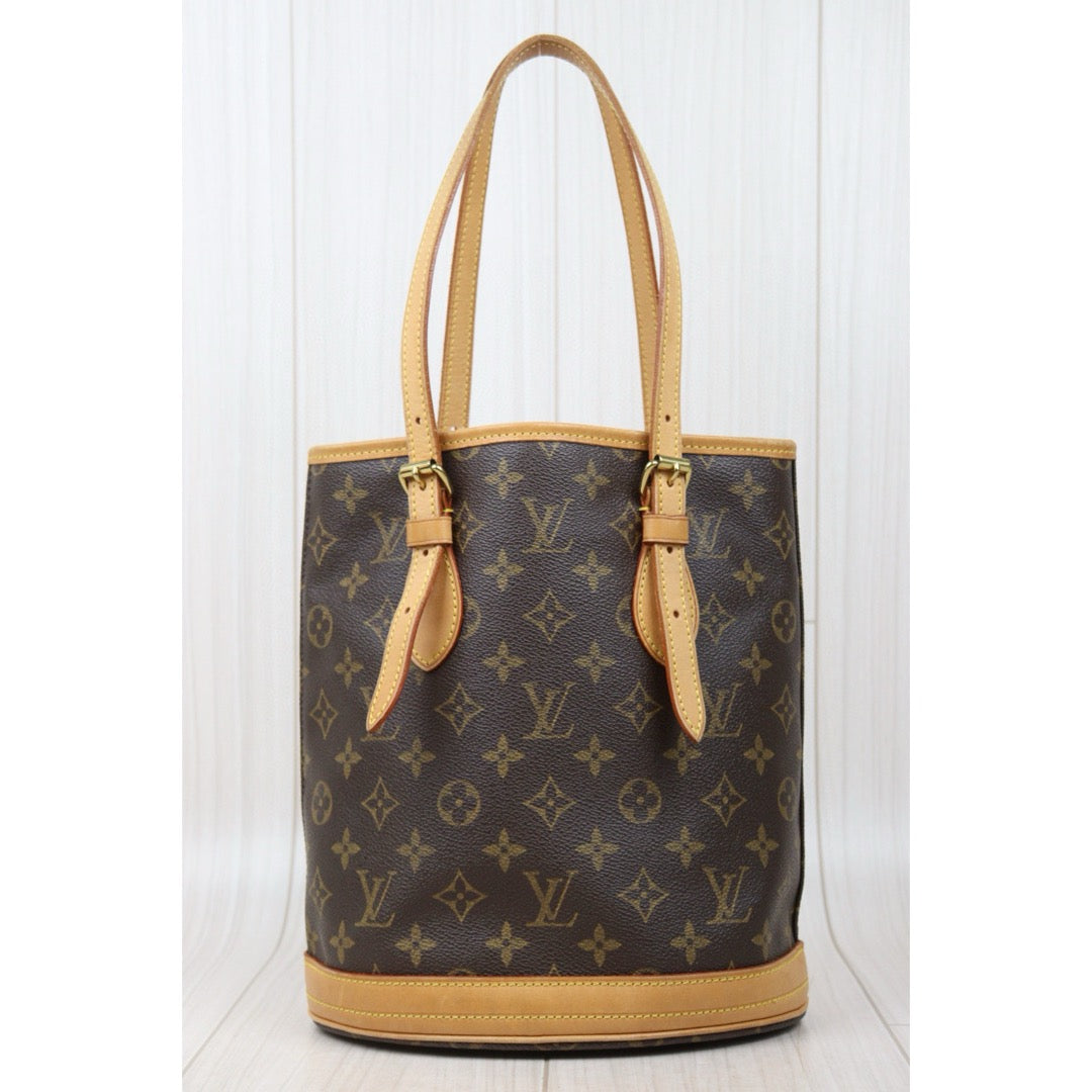 Good ( Rank AB)｜ LV Monogram Petit Bucket PM Tote Bag ｜25022404