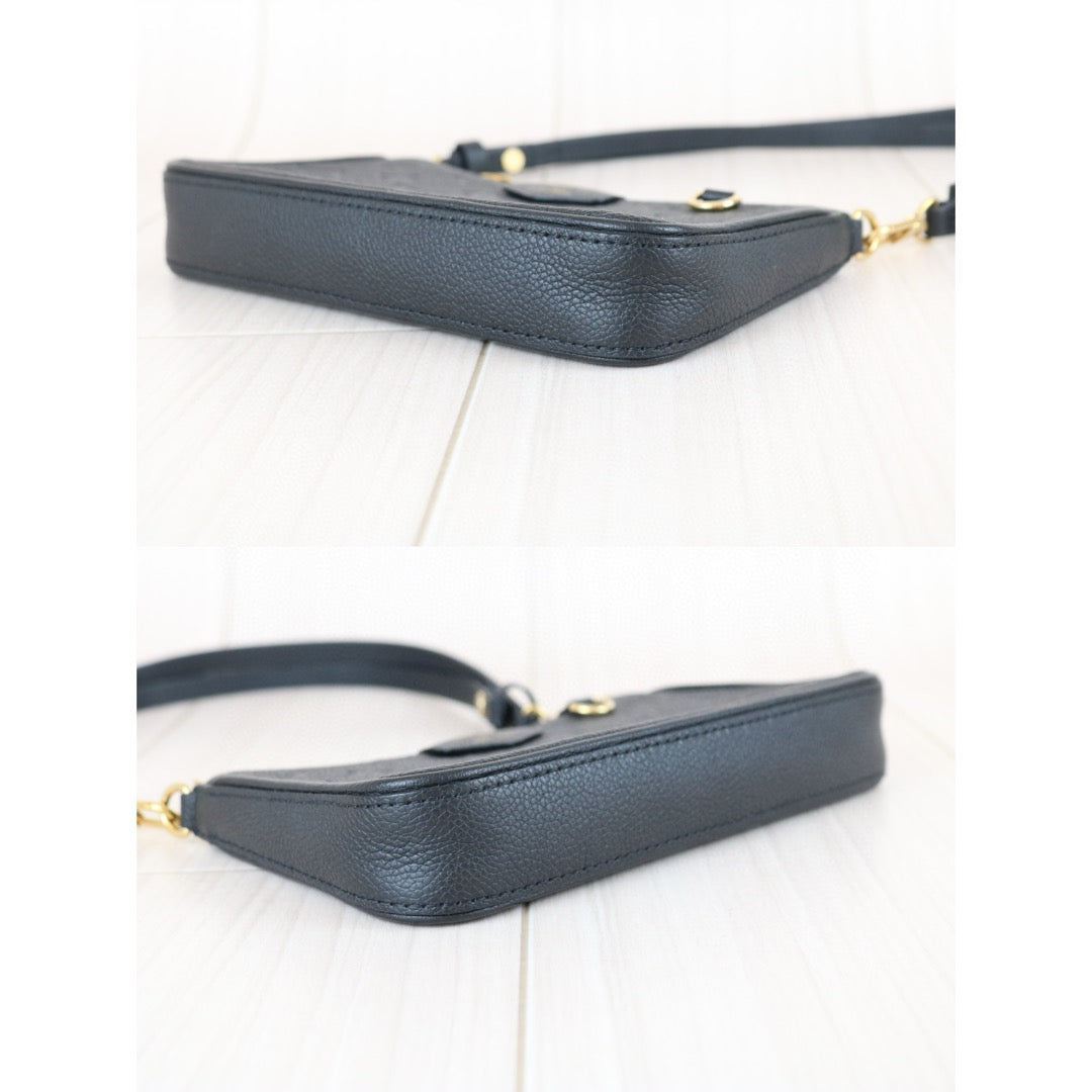 Very Good ( Rank A)｜ LV Monogram Calf Skin easy pouch Black ShoulderBag｜B25011006