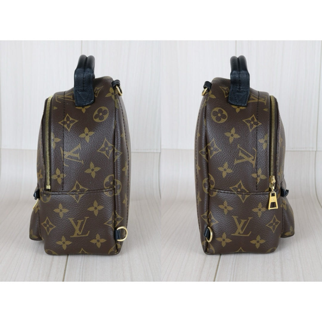 Good ( Rank AB)｜  LV Monogram Coated Canvas Mini Palm Springs Backpack IC Chips Model｜W25102311