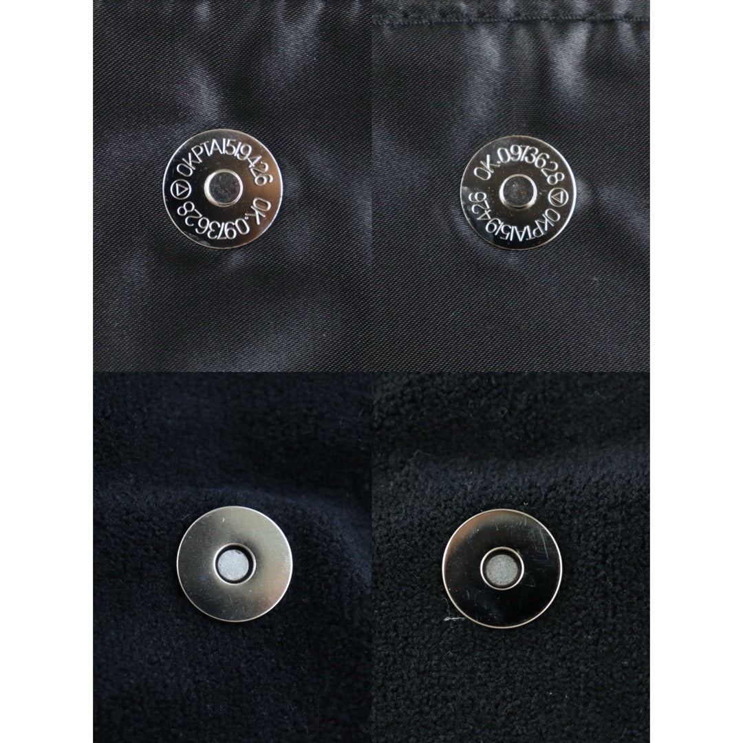 Very Good ( Rank A)｜CHANEL Precision Terry Cloth Flap Shoulder Bag Black VIP Gift｜S26090720