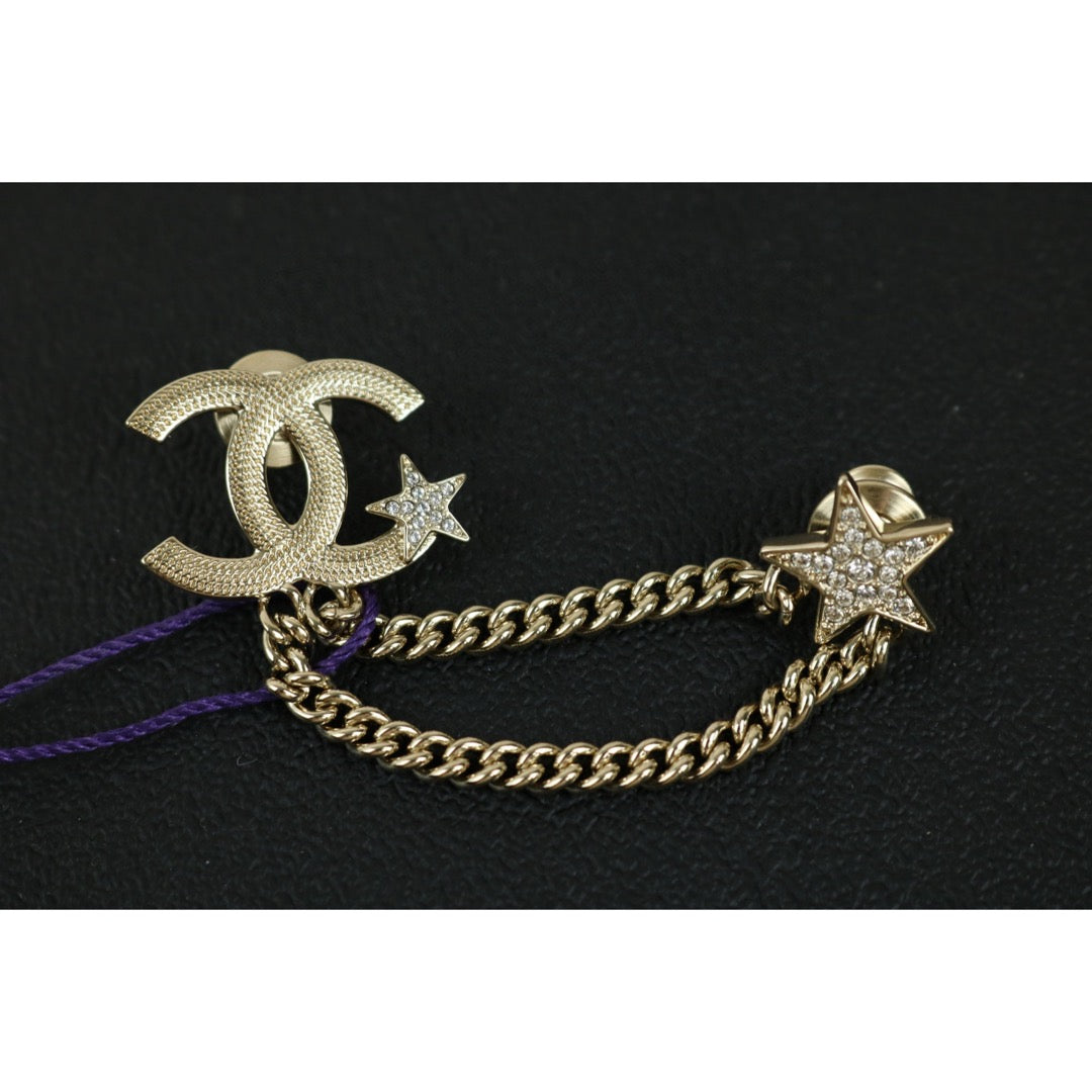 Excellent（Rank SA）｜ CHANEL  Coco Mark Star Diamond  Brooch｜F25021113