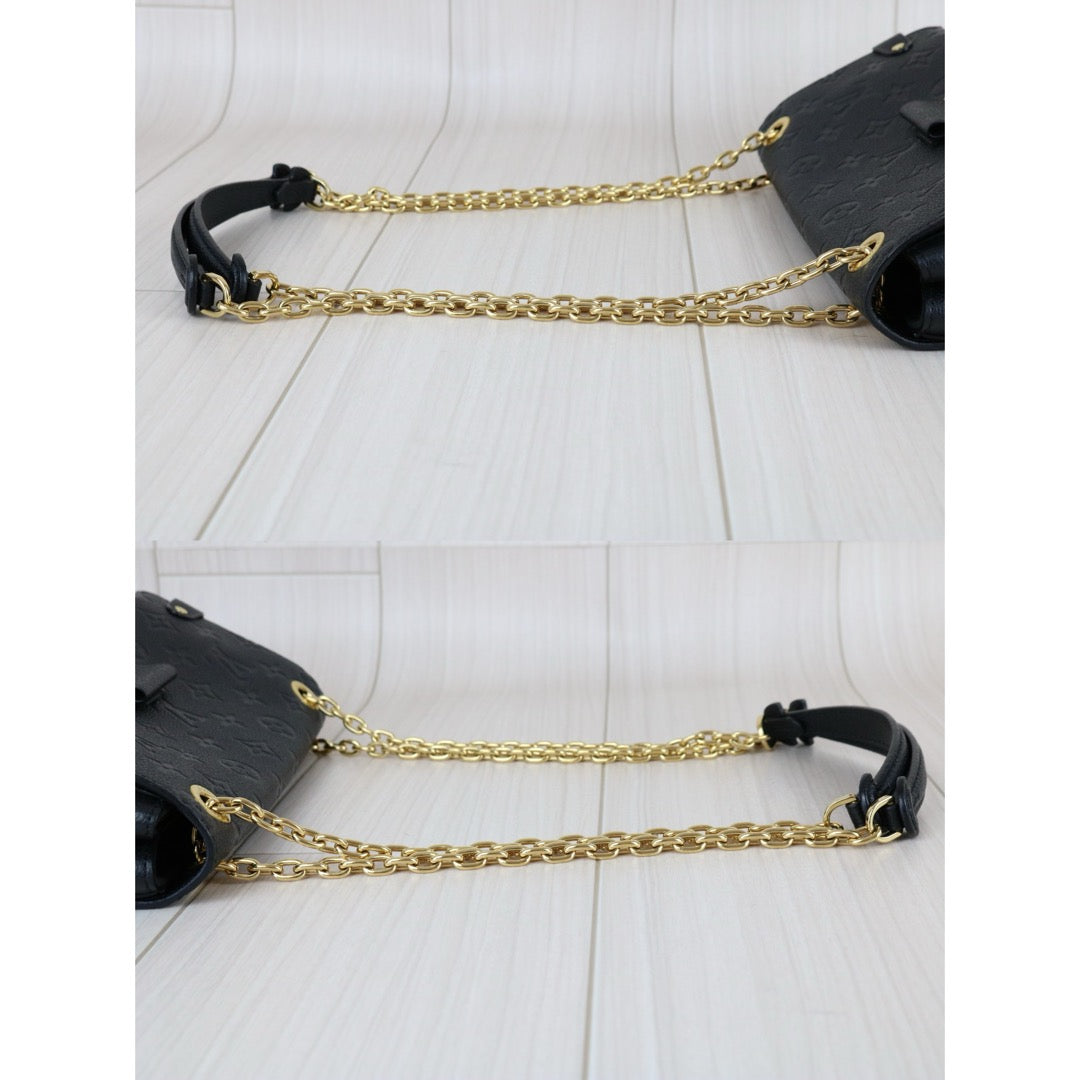 Very Good ( Rank A) ｜ LV Monogram Vavin  Leather Shoulder Bag Black IC Chips Model ｜S25060312