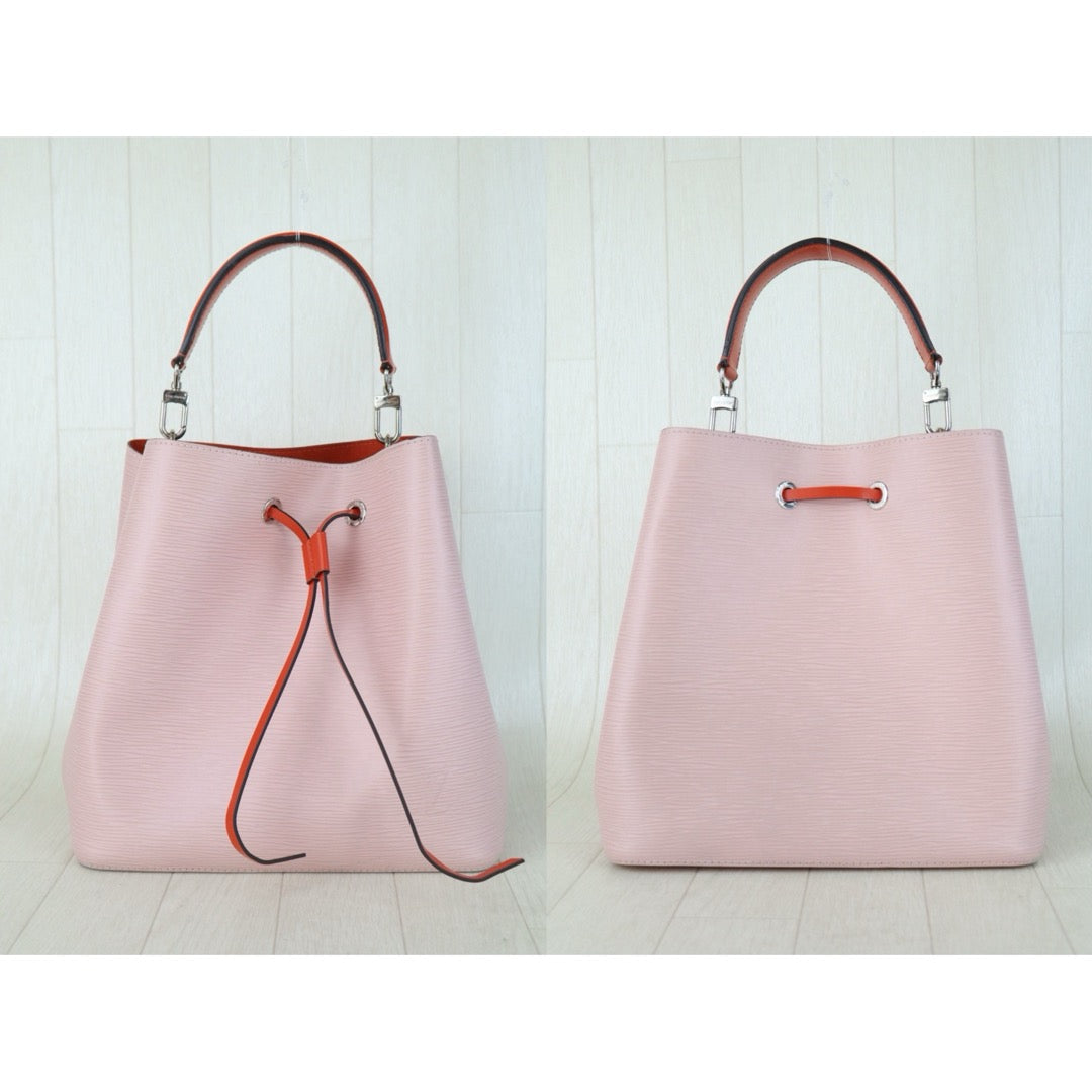 Include Entrupy Certificate of Authenticity｜Very Good ( Rank A)｜ Louis Vuitton Monogram Epi Neo Noe BB Handbag Shoulder Bag Pink IC Chips Model｜S26060124