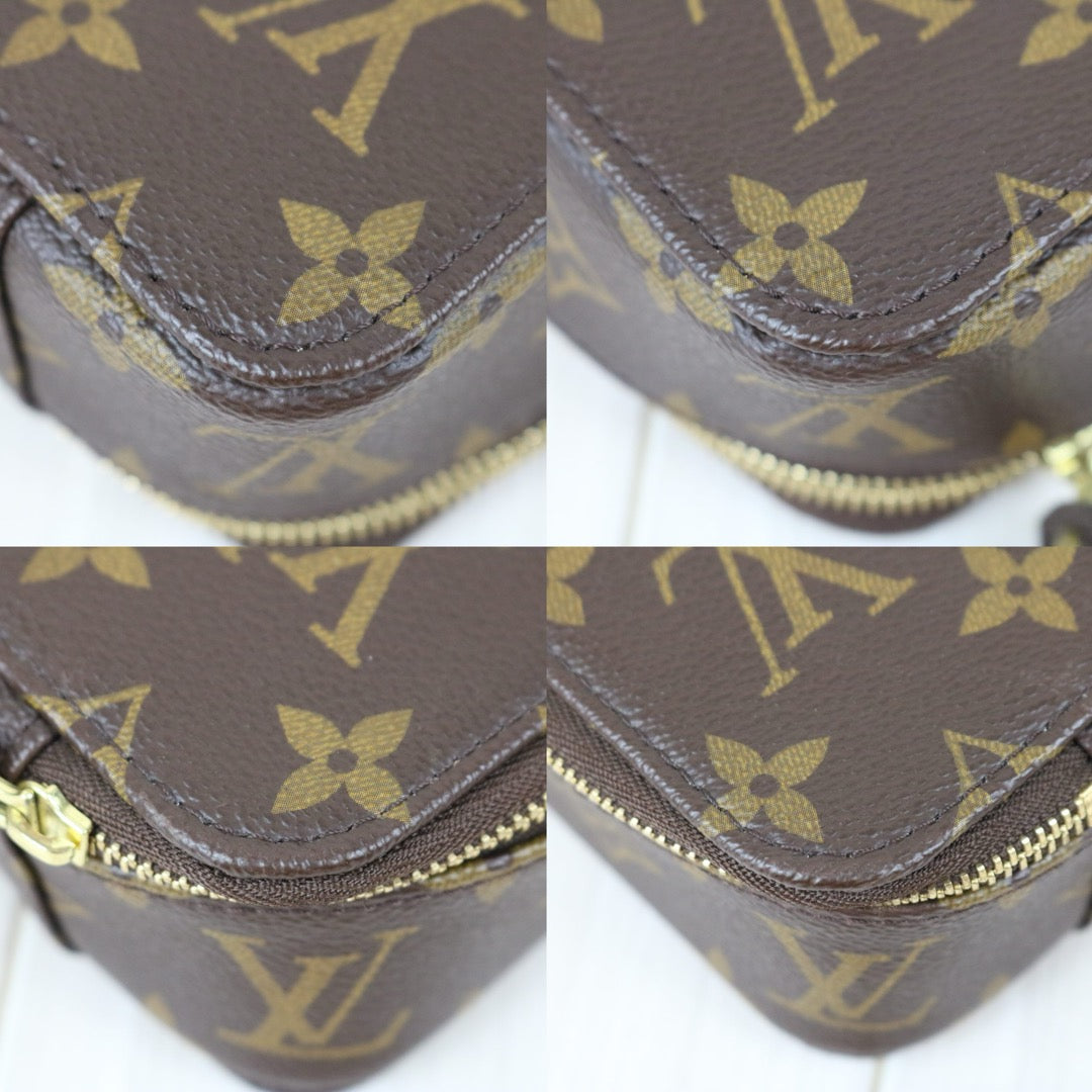 Include Entrupy Certificate of Authenticity｜Very Good ( Rank A) ｜LV Monogram Monte Carlo Jewelry Case ｜X26100707