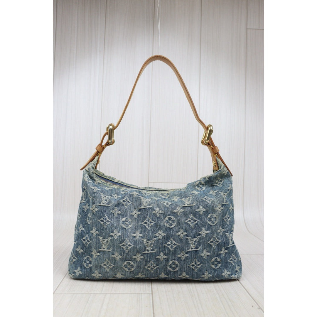 Fair ( Rank B) ｜  LV Monogram Baggy Denim Shoulder Bag｜A25091803