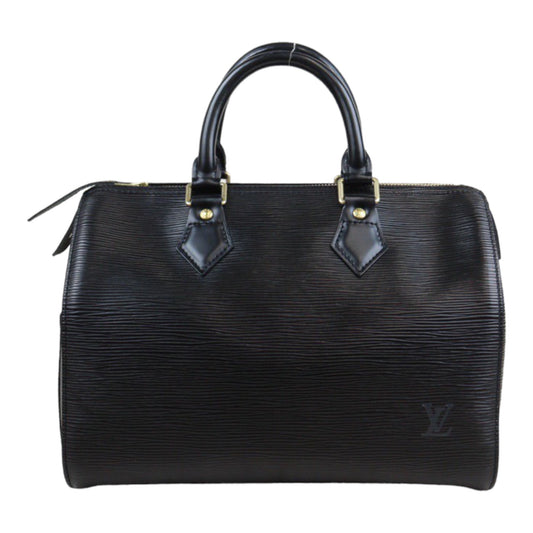 Rank AB ｜ LV Epi Speedy 25 Black Hand Bag｜V23113022