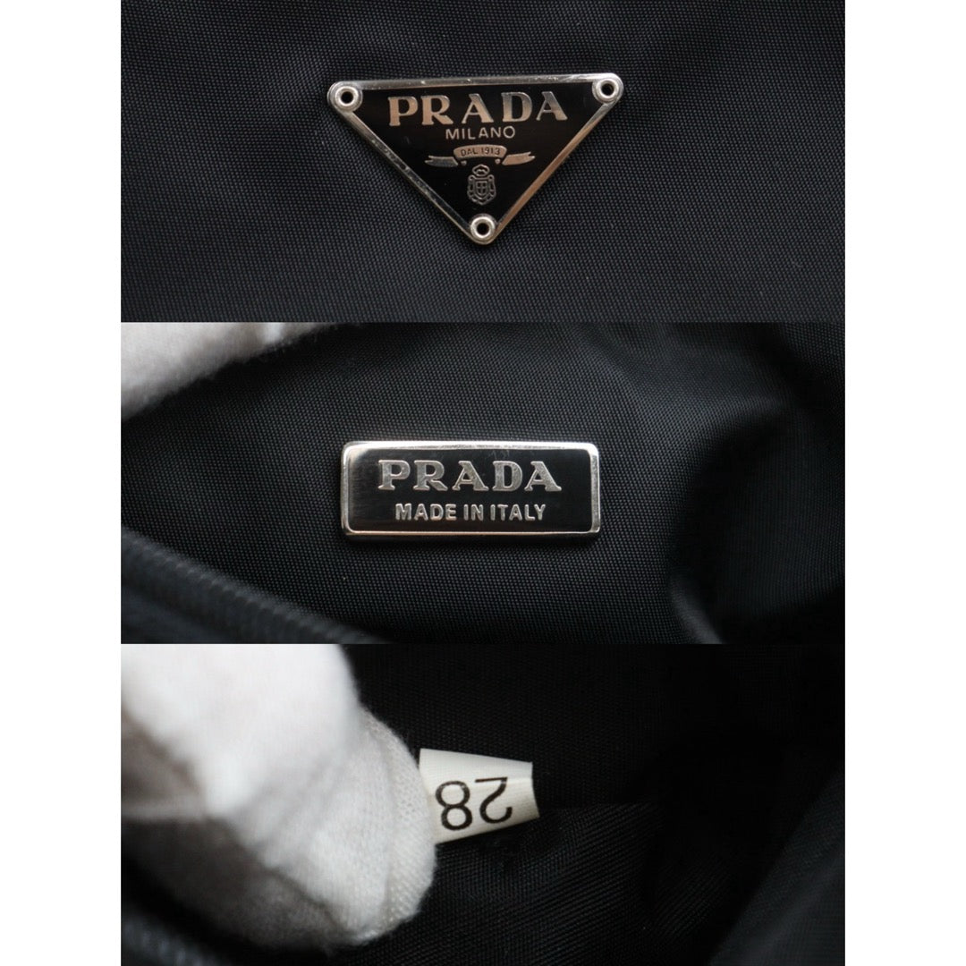 Very Good ( Rank A)｜ PRADA Nylon Black Shoulder Bag ｜25112503