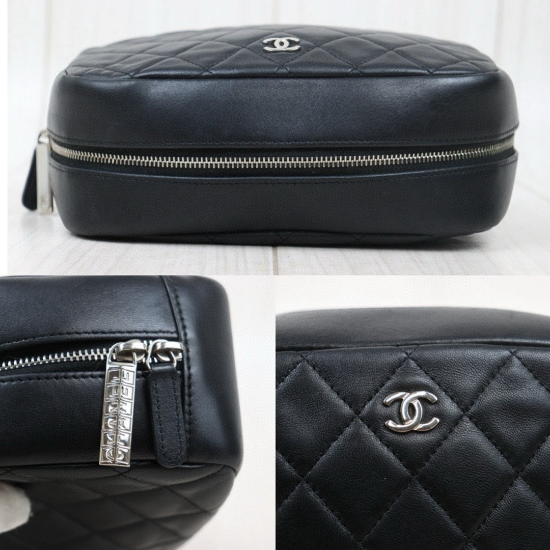 Good ( Rank AB)｜ CHANEL  Lamb Skin Vanity Handbag  Made In 2016～2017Year ｜24112601