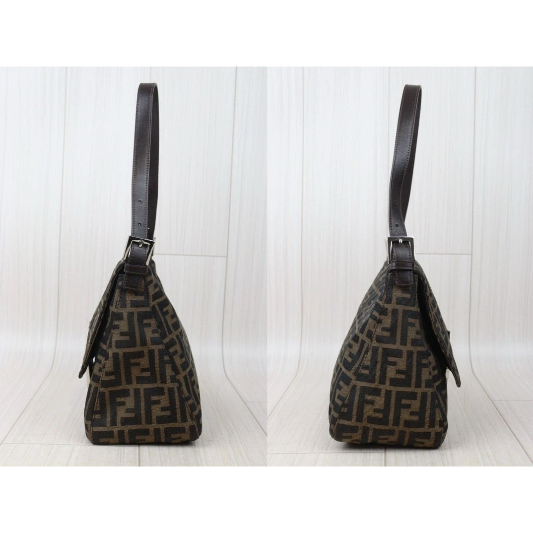 Very Good ( Rank A) ｜ FENDI Zucca Mamma Baguette Shoulder Bag ｜V24100404