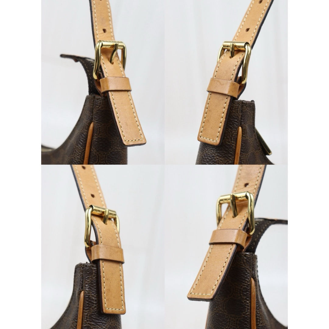 Good ( Rank AB) ｜ CELINE Macadam AVA Triomphe Canvas Vintage Shoulder Bag ｜25111310