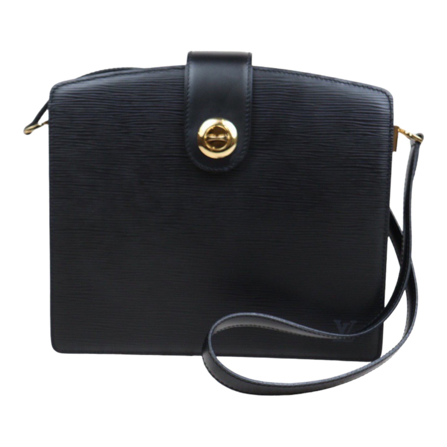 Rank A｜ LV Epi Shoulder Bag Black｜23111613