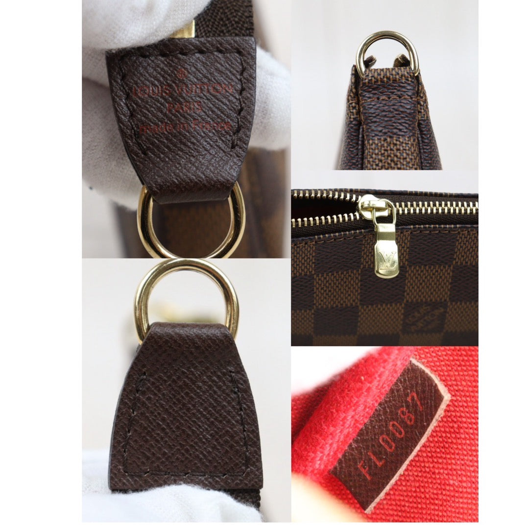 Rank A｜LV Damier Male Handbag With Pouch｜24040417