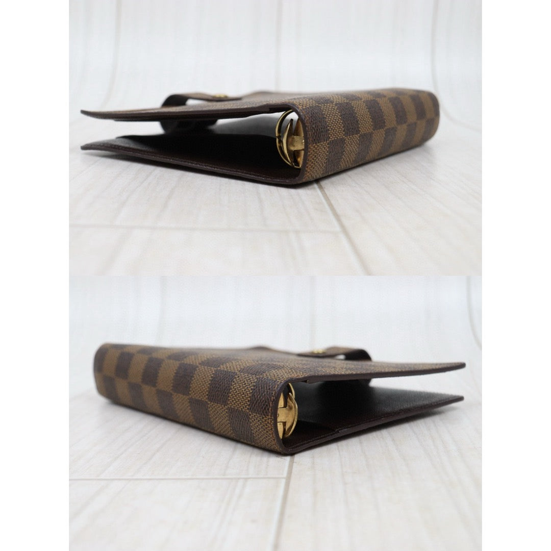 Very Good ( Rank A)｜ LV Damier Ring Agenda Cover Notebook Cover ｜Q25021307