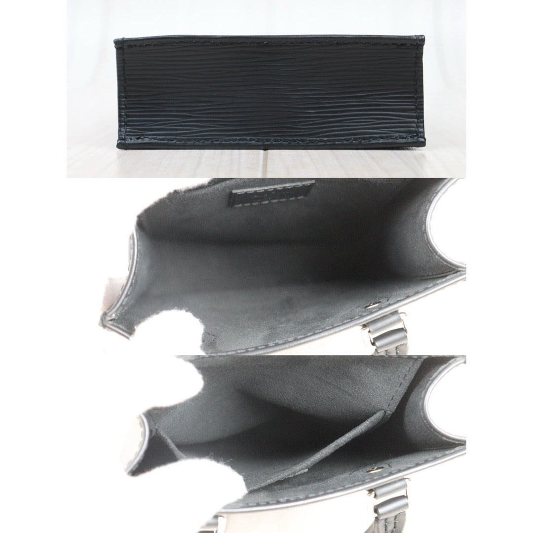 Very Good ( Rank A)｜ LV Epi Sac Pra MINI Tote Bag Shoulder Bag Black｜Y25072802