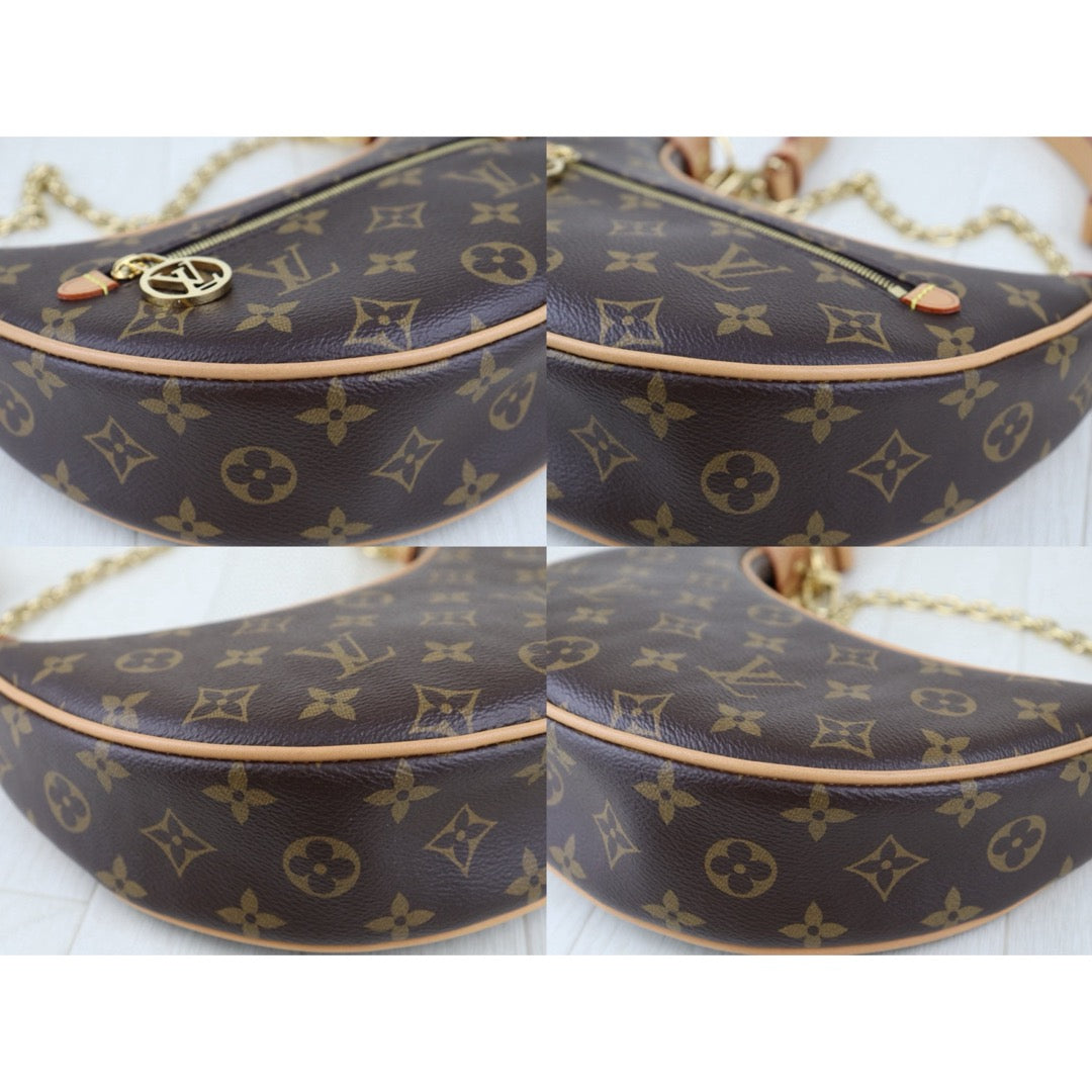 Excellent（Rank SA）｜LV Monogram loopping Pochette Croissant Shoulder Bag｜S25010801