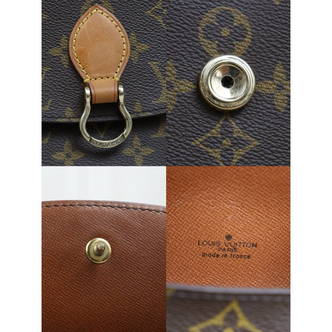 Include Entrupy Certificate of Authenticity｜Good ( Rank AB)｜ Louis Vuitton Monogram Saint Cloud PM Shoulder Bag ｜26061501