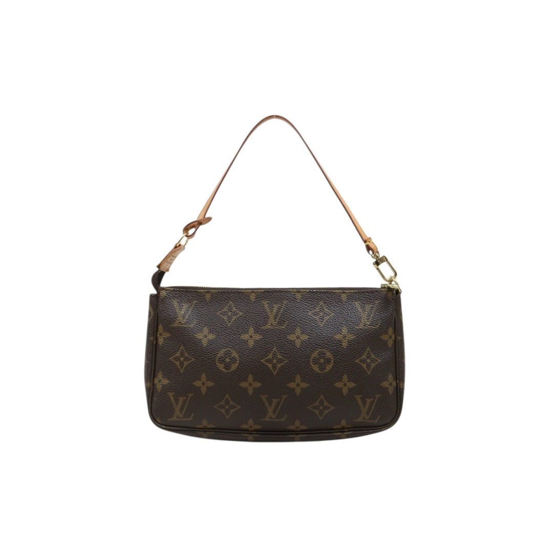 Include Entrupy Certificate of Authenticity｜Good ( Rank AB)｜Louis Vuitton Monogram Pochette Accessoires ｜26040806