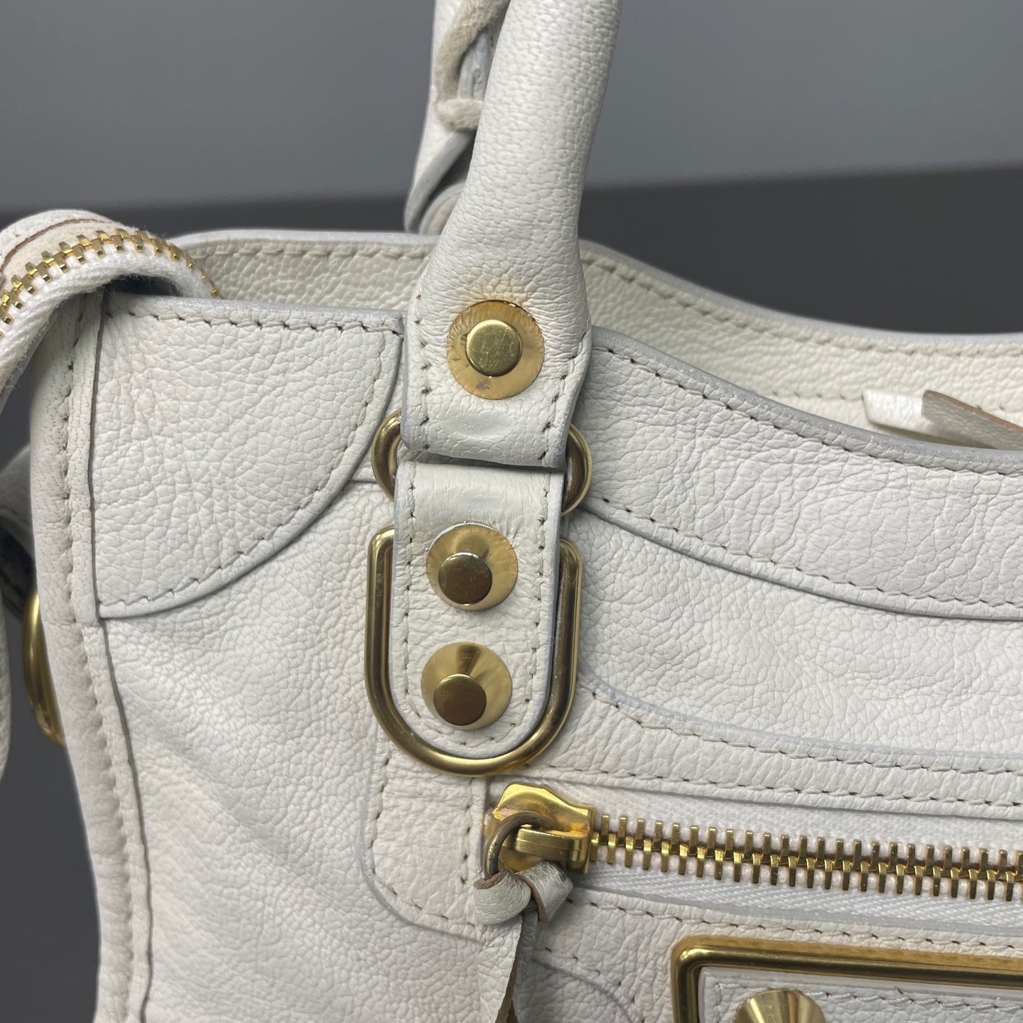 Balenciaga Calf Leather  Le City  Shoulder Bag