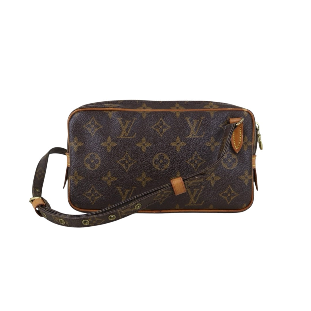 Fair ( Rank B)｜LV Monogram Pochette Marley Bandolier Shoulder Bag｜H25090806
