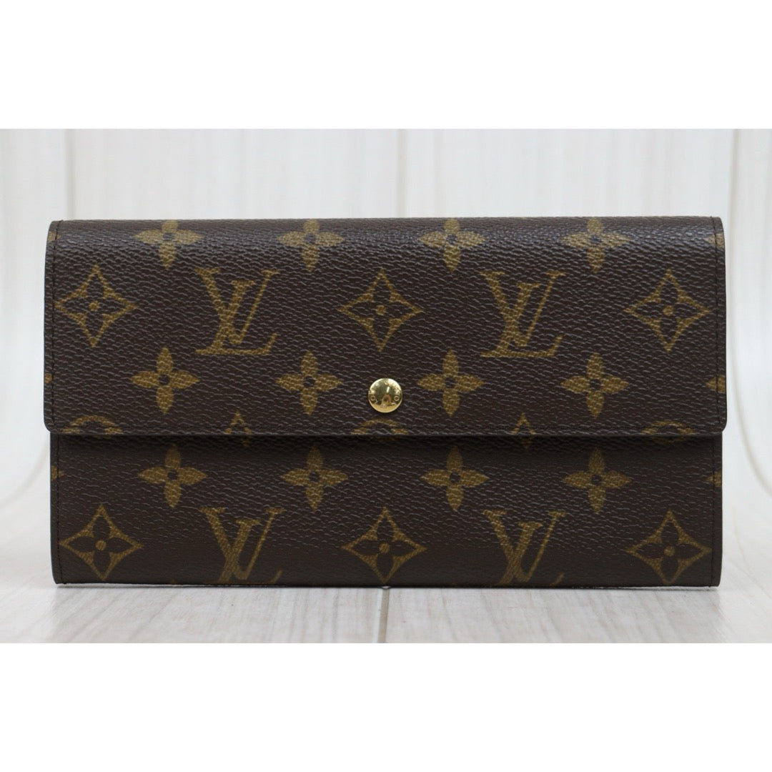 Very Good ( Rank A)｜  LV Monogram Pochette Porte Long Style Wallet ｜25120803