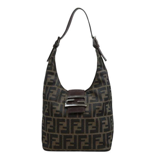 Good ( Rank AB)｜ FENDI Zucca Potato Case Shoulder Bag MM｜26020611