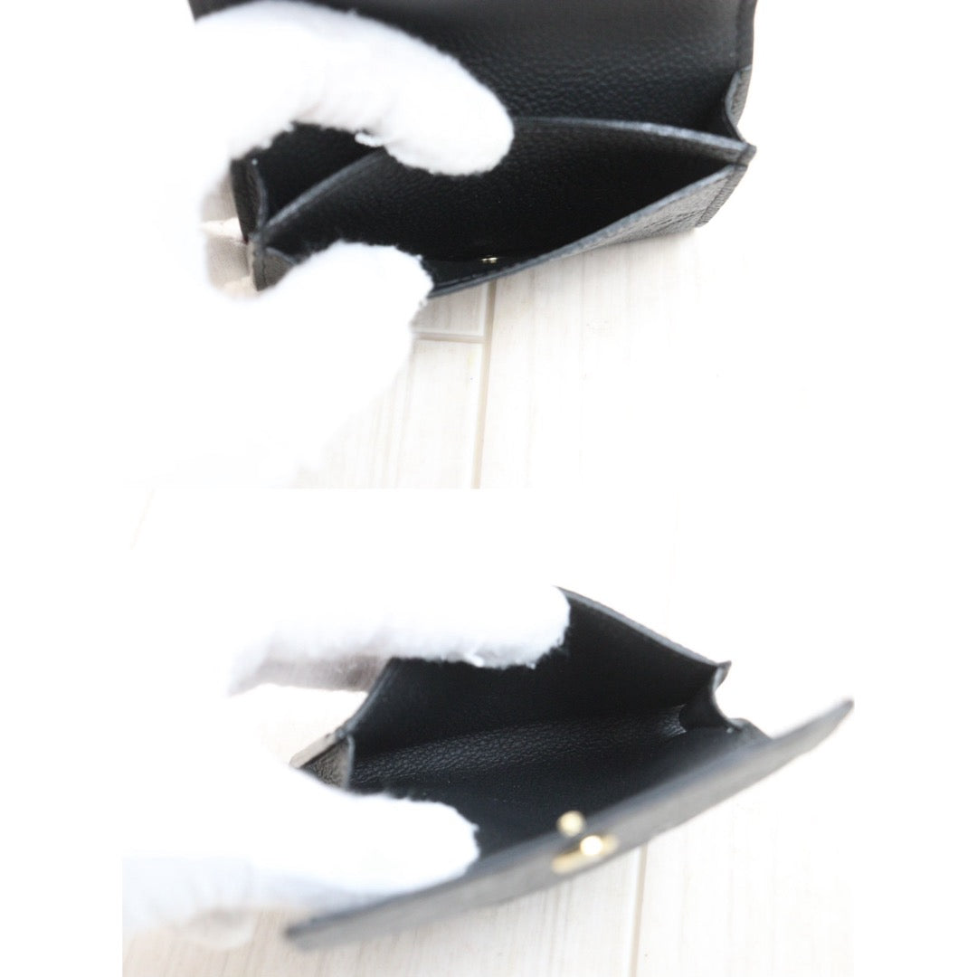 Very Good ( Rank A)｜Full Set  LV Monogram  Empreinte  Porto Carte  Black Card Holder IC Chips Model ｜26030506