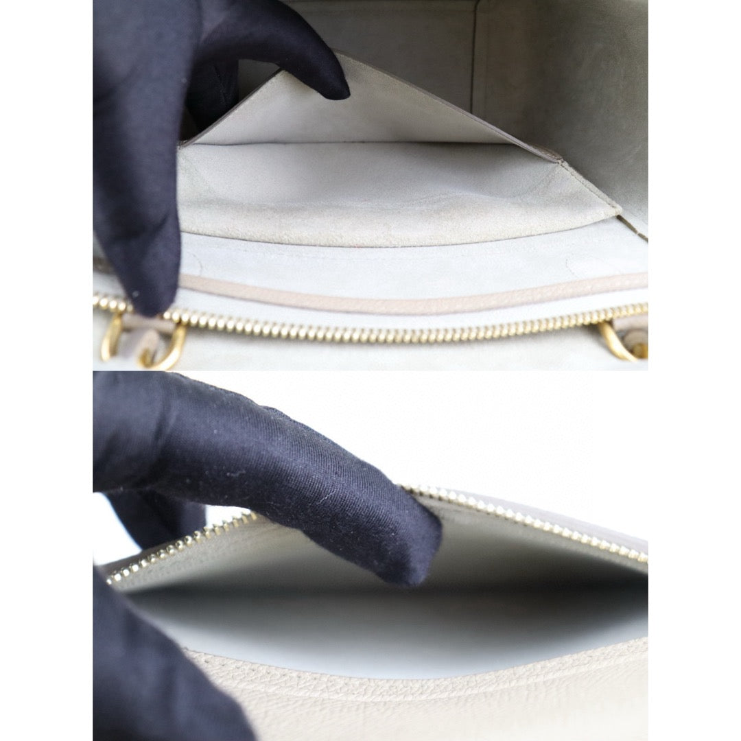 Very Good ( Rank A)｜CELINE Calf Leather Belt Micro Handbag Shoulder Bag Beige｜S25051303