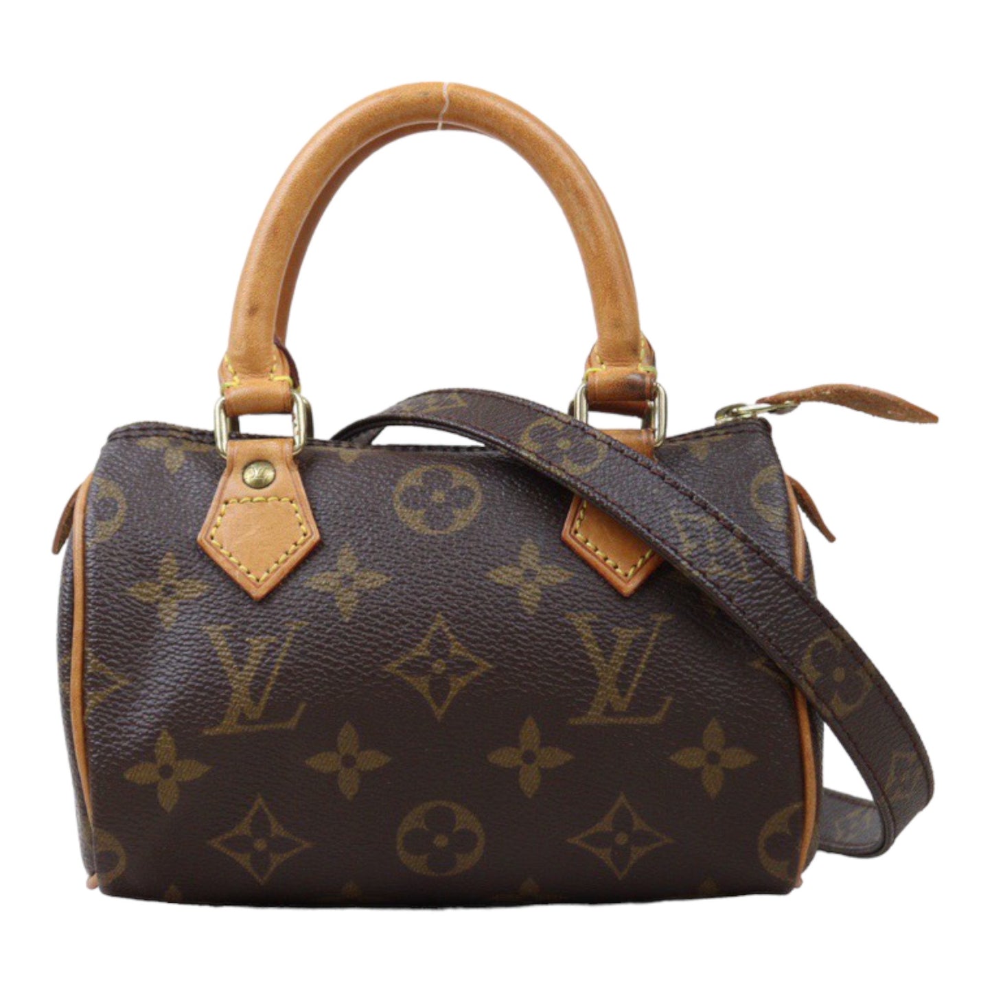 Rank AB ｜ LV Monogram Mini Speedy Handbag With Shoulder Strap｜24050920