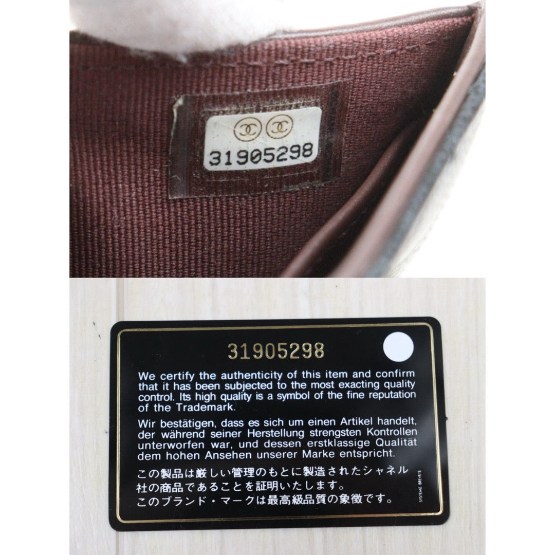 Good ( Rank AB)｜Chanel Caviar Skin Black Wallet Made In 2021-2022Year ｜25122510