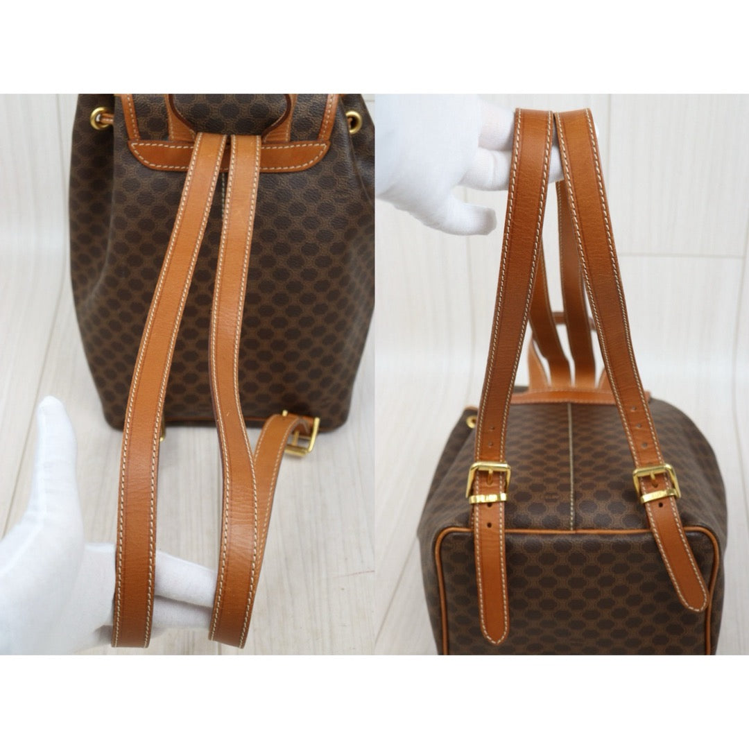 Good ( Rank AB)｜ CELINE Macadam Backpack ｜25062611