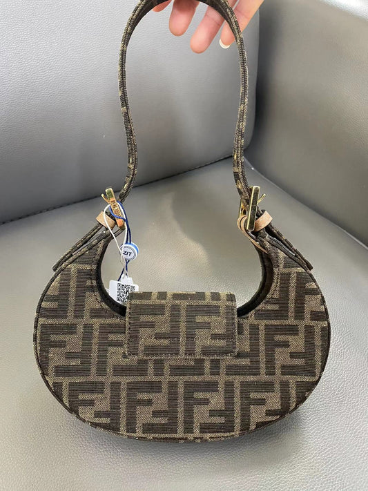 FENDI Zucca Shoulder Bag